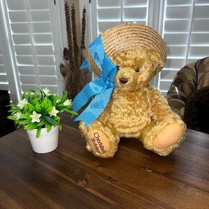 Steiff Germany Cherished Teddies Mohair Daisy Bear Limited-Ear Button